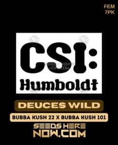 Deuces Wild (Feminized) (space) CSI Humboldt