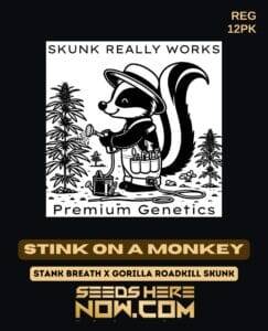 Stink on a Monkey (Regular) (space) Skunk Really Works