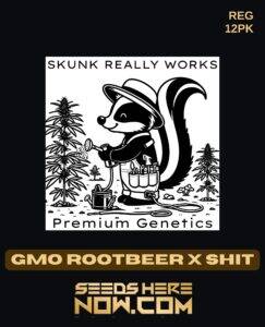 GMO Rootbeer x Shit (Regular) (space) Skunk Really Works