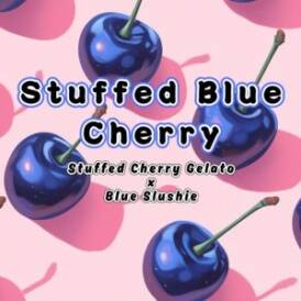 Stuffed Blue Cherry Strain art