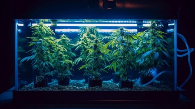 hydroponic marijuana growing