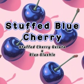 Stuffed Blue Cherry Strain art