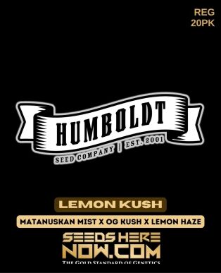 Lemon Kush (Regular) (space) Humboldt Seed Company