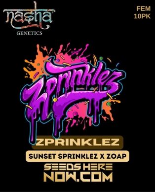 Zprinklez (feminized) - Nasha Genetics