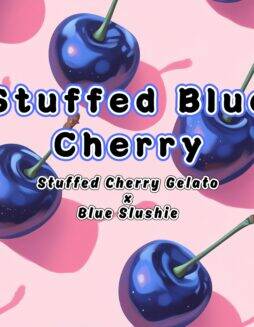 Stuffed Blue Cherry Strain art