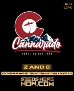 Cannarado Genetics (space) Z and C {REG} [10pk]